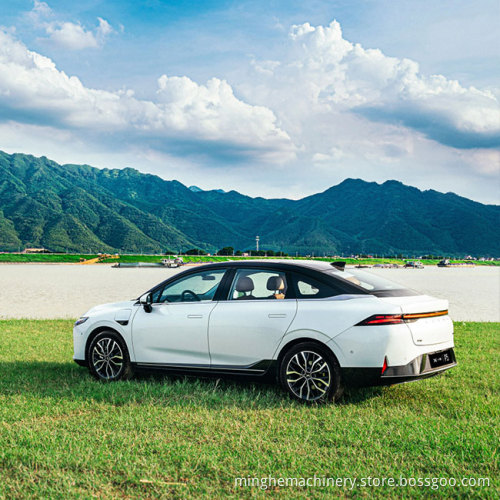 2023 New Five Xpeng P5 Black Electric Car personal electric vehicle 4 four wheel for sale